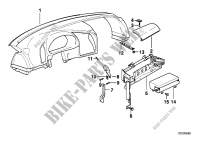 Dashboard covering/passengers airbag for BMW M3 1992