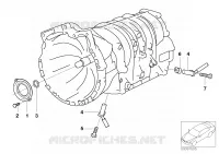 A4S200R sealing,input shaft/speed sensor for BMW 316i 1.9