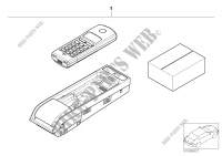 Retrofit kit car phone Cordless for BMW 323Ci
