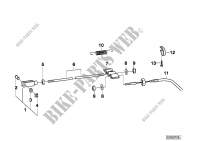 Trailer, indiv. parts, brake pull rods for BMW 323Ci