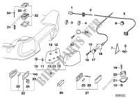 Trailer, indiv. parts, electr. system for BMW 323Ci