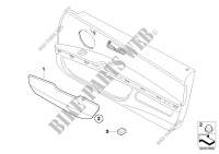 Hinged compartment for BMW 325i 2006