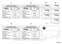 Labels independent heating Retrofitting / conversion / accessories 3 Series bmw-cars 1994 328i 37199