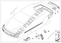 Retrofit kit M aerodyn. package for BMW 323Ci