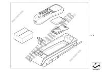 Retrofit kit car phone Professional for BMW 323Ci