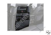 Seat back storage pocket for BMW 125i