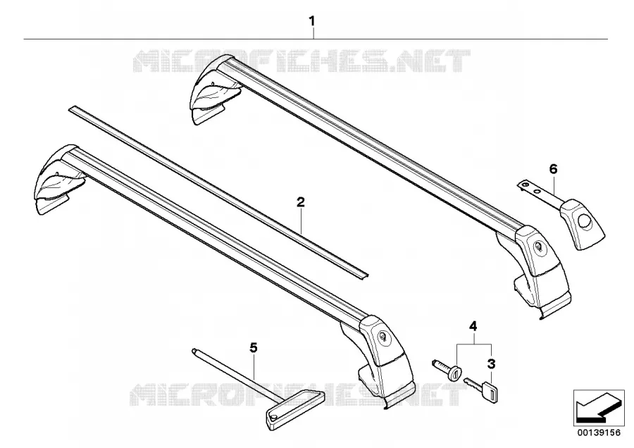 Base support system BMW BMW 7 Series 2005 760Li A 760Li