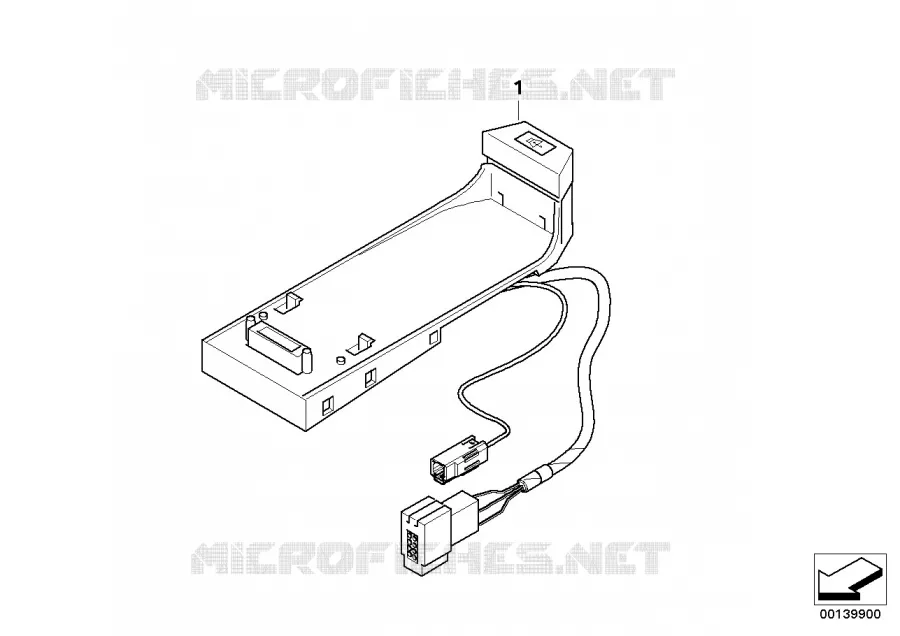 Bluetooth SA644 hands-free retrofit kit BMW BMW 3 Series 2006 320i N 320i