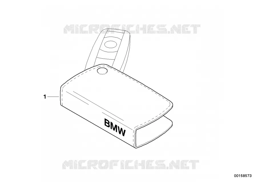 Key fob BMW BMW 5 Series 2005 530xd N 530xd