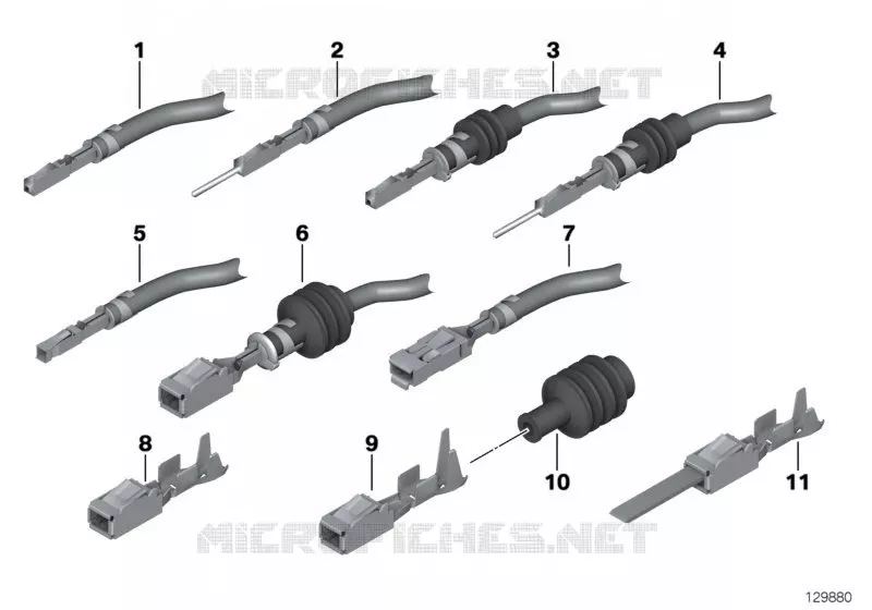 Pin contacts ELO BMW BMW 3 Series 1993 318is M 318is