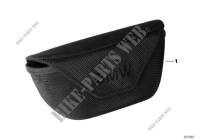 Glasses case for BMW X4 30dX