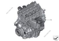 Short Engine for BMW 320d 2008