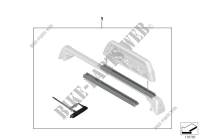 Support tube heightening for BMW X3 2.0i