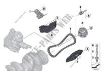 Timing   Timing Chain Lower P for BMW 320d 2008