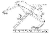 Trim panel, trunk lid for BMW 325i 2006