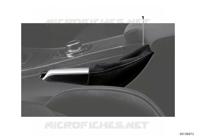 BMW Performance handbrake grip BMW BMW 3 Series 2005 325i N 325i