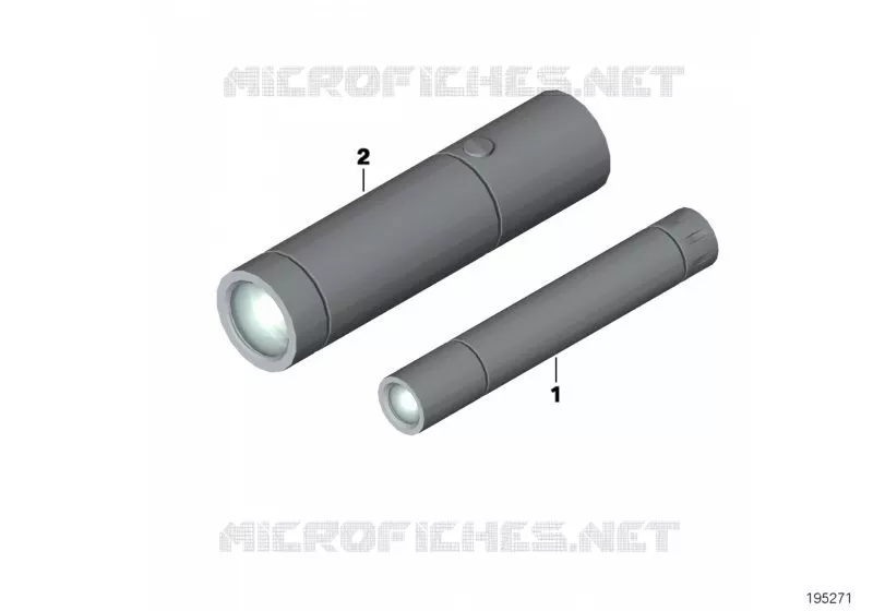 Hand lamp, LED BMW BMW 3 Series 2007 335i N 335i