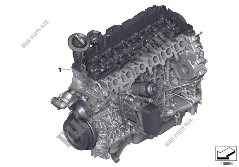 Short Engine for BMW 535dX 2010