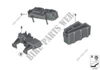 Bracket f body control units and modules for BMW X4 30dX