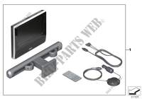 DVD system Tablet Single for BMW X3 2.0i
