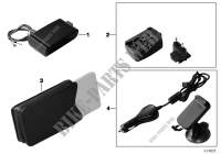 Navigation Portable accessory for BMW X3 2.0i