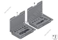 Repair kit, oper. unit, centre console for BMW X4 30dX