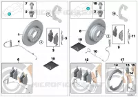 Service, brakes Scopes of service and repair work 3 Series bmw-cars 2004 320d 59626