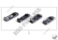 Snap in adapter, BlackBerry/RIM devices for BMW X3 2.0i