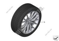 Winter wheel with tyre Y spoke 380   17