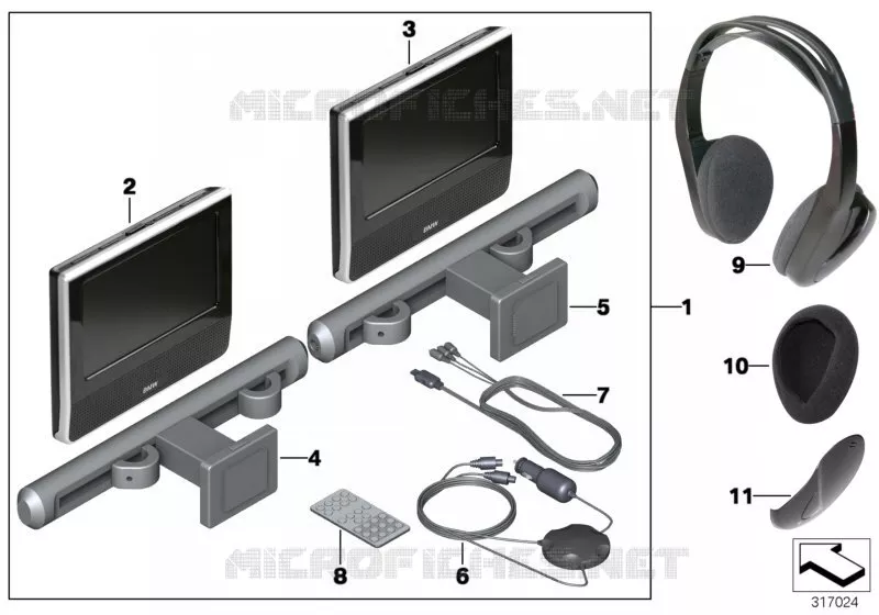 DVD system Tablet BMW BMW X1 2008 X1 28iX N X1 28iX