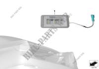 BMW luggage compartment light LED for BMW 525xi