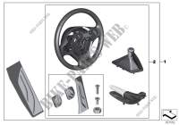 Starter kit, interior equipment for BMW 125i