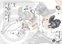 Turbocharger and install. kit Value Line for BMW 320d 2008