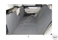 Universal protective rear cover for BMW 528i