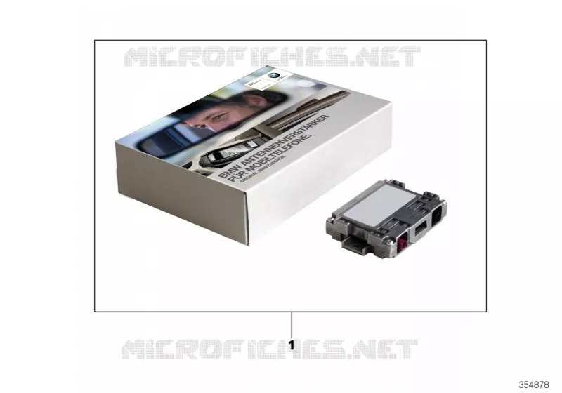 BMW aerial amplifier, mobile phones BMW BMW 3 Series 2006 325d N 325d