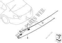 Sensor lead, Smart Opener for BMW X4 20iX