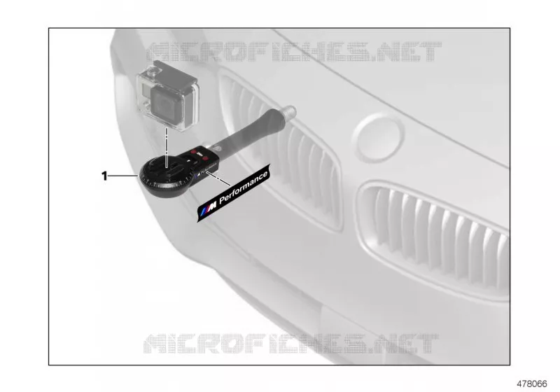 BMW Action-Cam bracket BMW BMW 3 Series 2005 320si N 320si