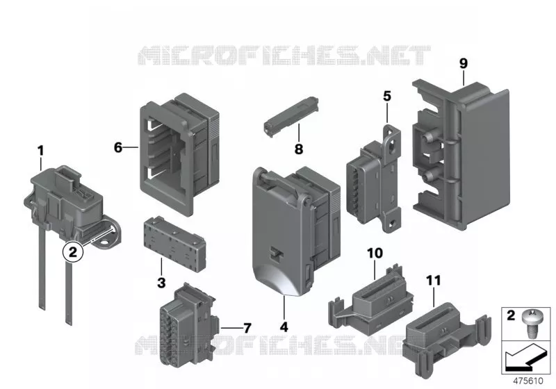 Diagnosis plug BMW BMW X3 2003 X3 2.5i N X3 2.5i